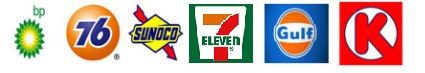 A group of logos for seven eleven.