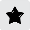 A star with a green background